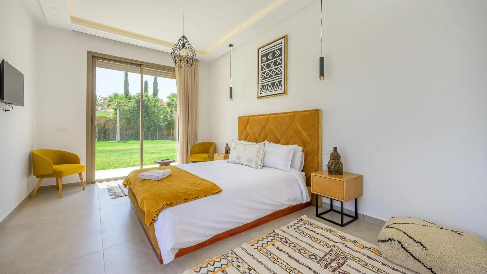 Villa Rose Garden Marrakesh Morocco